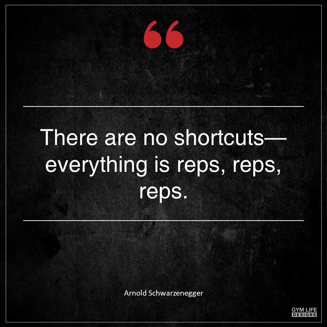 There are no shortcuts everything is reps reps reps