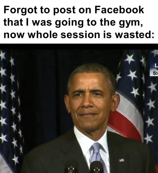 269 – Forgot To Post On Facebook That I Was Going To The Gym, Now Whole Session Is Wasted