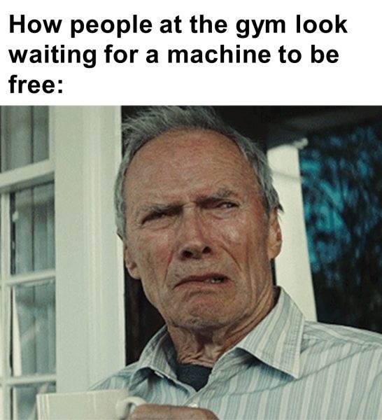 272 – How People At The Gym Look Waiting For A Machine To Be Free